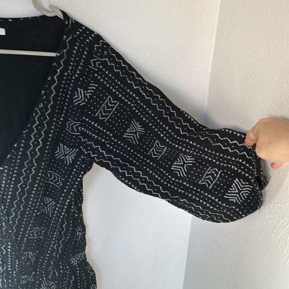 Natural by Known supply boho organic cotton printed  jumpsuit size large ethical - Picture 5 of 8